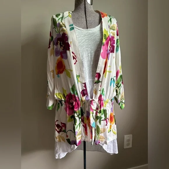 Coco Y Club floral watercolour flower summer garden boho statement - Picture 9 of 9